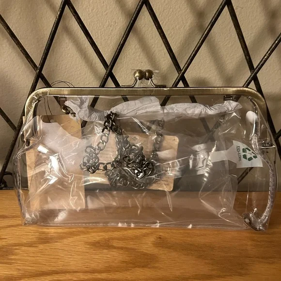 Patricia Nash “Potenaz” Clear Frame Bag NWT - Picture 5 of 6